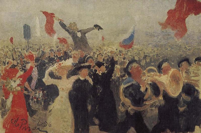 Ilia Efimovich Repin Demonstrations China oil painting art